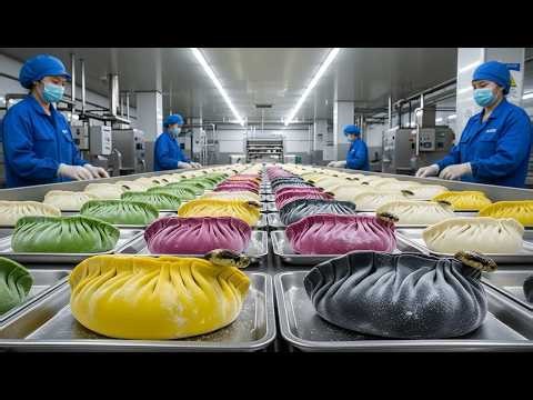 Inside a Modern Dumpling Factory | How Dumplings Are Made at Massive Scale (Full Process)