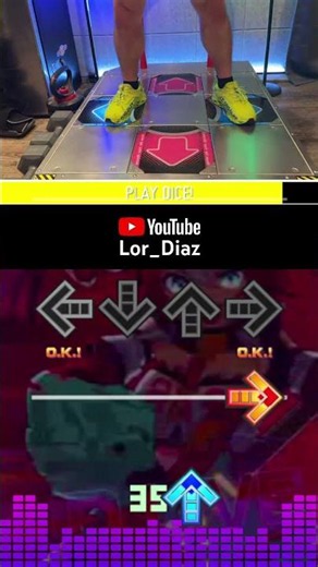 Play Dice! | #ddr #dancedancerevolution #stepmania #itgmania #shorts
