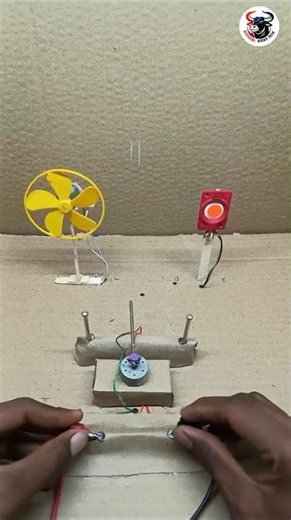 Create Your Own LED Light and DC Motor Control Switch – Simple Science Project - officialrishutech