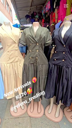 New Ladies Dresses Available for R270!