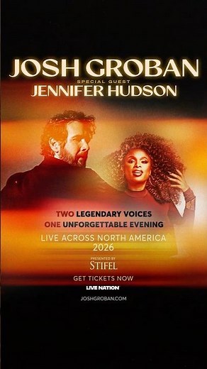 GEMS 2026 North America tour with ‪@jenniferhudson‬. 💎 Tickets on sale now.