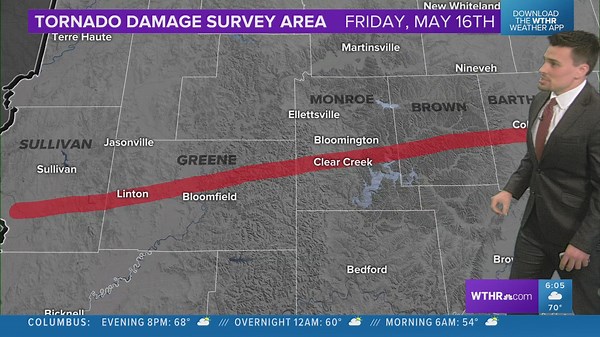 NWS gives update about their tornado surveying so far in central Indiana | May 2025