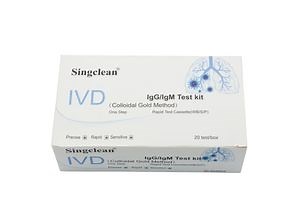 [Hot Item] Singclean Rapid AG Diagnostic Igg/Igm Antibody Test Device for Infectious Disease