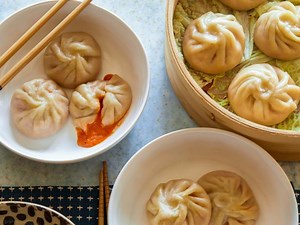 Cream of Tomato Soup Dumplings