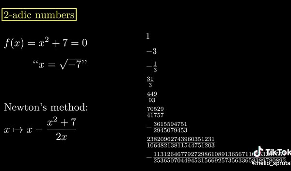 What are p-adics good for? #math #fyp