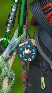 Versatility is key, right? Our Micro Pulley is ideal for any situation, whether tending a friction hitch or providing a smooth redirect in a tree. #ElevatingArborists #NotchEquipment | Notch Equipment