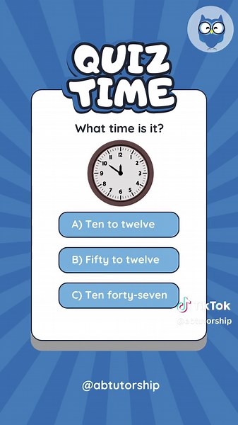 Test Your Clock Skills with Telling Time Challenge!