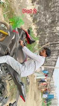 Aaj Bike me Mota Kharcha Ho Gaya 🤑 ￼Restored my old bike R15v3 part 2￼ #bikelover #shorts Danish