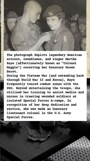 The Actress Who Became a Green Beret Hero 🇺🇸 | Martha Raye’s Incredible Story