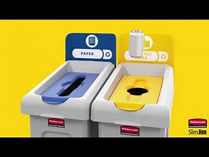 RCP Slim Jim Recycling Station