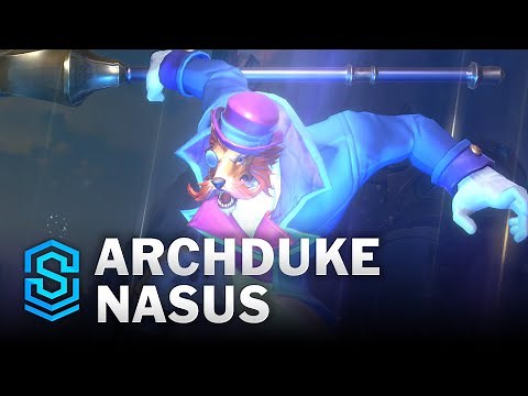 Archduke Nasus Wild Rift Skin Spotlight