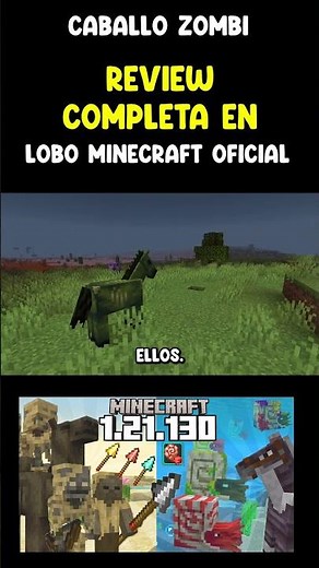 Zombie Horse: How to Find and Tame Minecraft 1.21.130 Official #minecraft