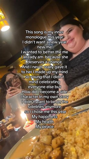 Is this a little to real chat? Here’s to growth #poetry #wellness #fyp #plussize #mentalhealth