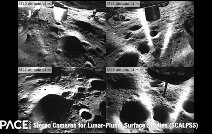 Firefly's Blue Ghost Moon Landing Captured With NASA Stereo Cameras