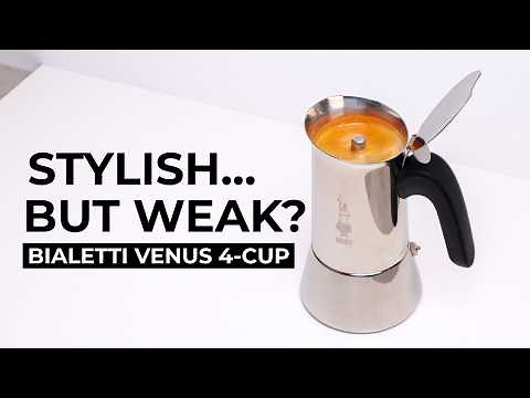 Bialetti Venus 4 Cup Moka Pot Review – Worth It or Weak Brew?