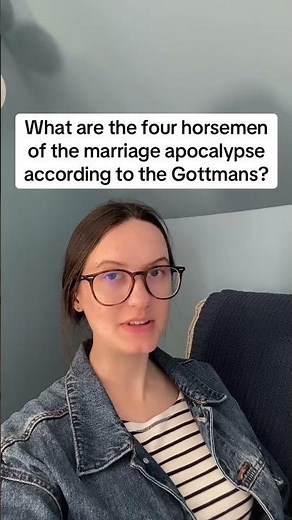The 4 Horsemen of Divorce (Gottman Explained FAST)
