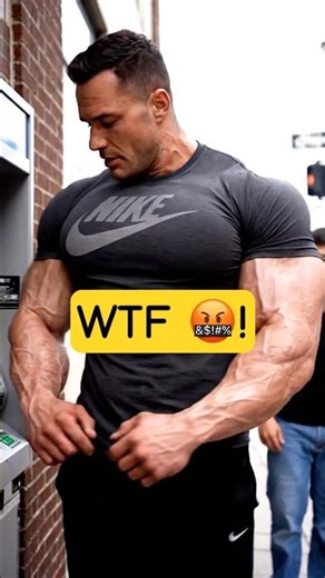 ATM Wasn’t Ready for THIS Monster 💥💪! #bodybuilding #gym #gymlife #gymmotivation #muscle