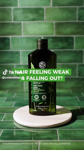 Strengthen Hair with Yves Rocher Anti-Hair Loss Shampoo