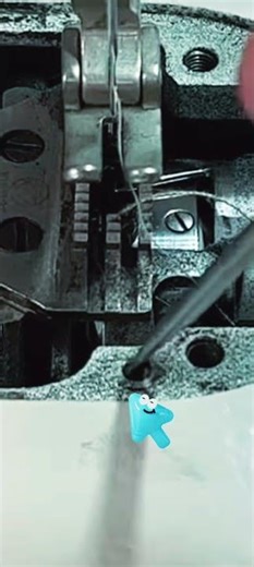 how to sewing machine knife adjust#sewingmachinerepair #shrots #viral
