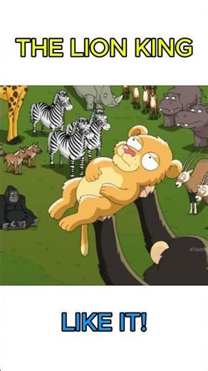 Family Guy x Lion King reference #meme #comedy #shorts