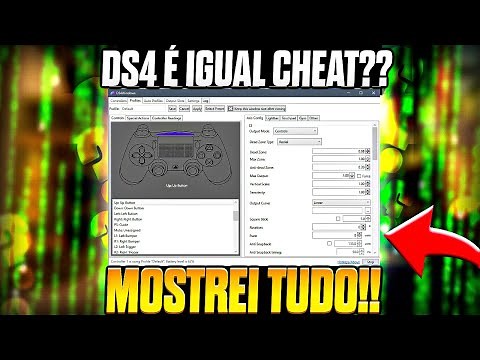 O DS4 REALMENTE É UM CHEAT? COMO BAIXAR E INSTALAR DS4 PARA CONTROLE WARZONE!!