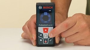 Bosch Laser Entfernungsmesser GLM 500 (Arbeitsbereich: 0,05–50 m, Neigungswinkel: 0–360°, Messgenauigkeit: +/- 1,5 mm, 2 Batterien, AAA, in Kartonschachtel)