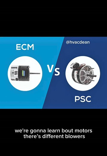 Understanding HVAC Motors: PSC, ECM, and VFD Explained