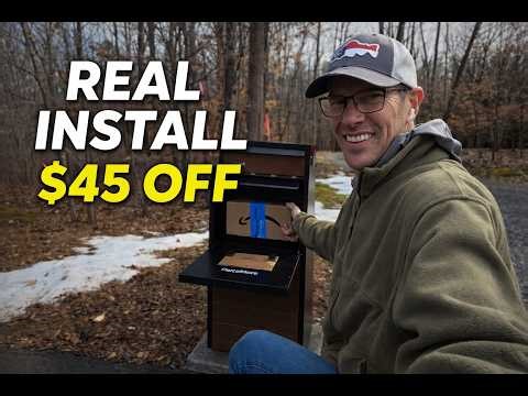 Stonemore Mailbox Review | Real Log Cabin Install + $45 Discount