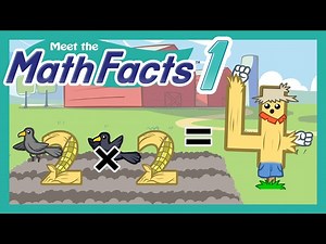 Meet the Math Facts Multiplication & Division - 2 x 2 = 4 | Preschool Prep Company - Videos For Kids