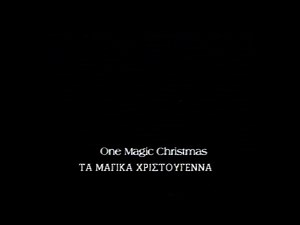 One Magic Christmas Greek VHS Opening (Disney) 1988