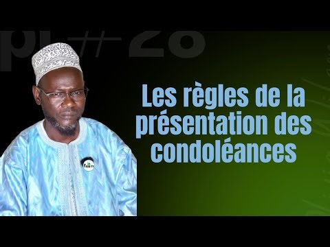 Les règles de la présentation des condoléances