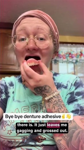 "Say Goodbye to Nasty, Sticky Denture Adhesive" | Cushion Grip Testimonial