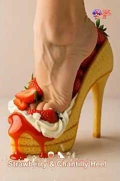 Which Dessert Cracks the Loudest? 👠🍰 Heels vs Sweets | ASMR Smash #feet
