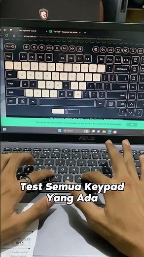 Cara cek keyboard yang rusak! #servicekeyboard #marcoitsolution