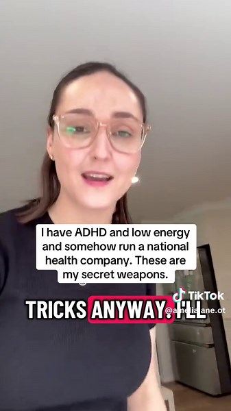 As an OT with ADHD, here’s what actually helps my energy, focus, and sanity while running a national business. Do you take any supplements? Comment below ⬇️ #adhd #adhdtiktok #adhdentrepreneur #womenceo #cancersurvivor