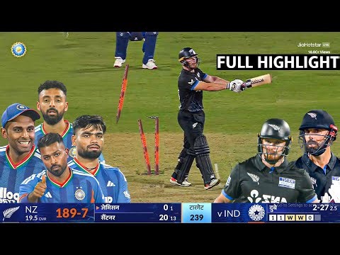 IND vs NZ 1st T20 2026 Full Match Highlights | India vs Newzealand 1st T20 Full Highlights 2026