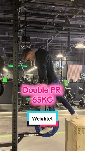 Double PR 65kg: Optimizing Weighted Dips