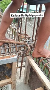Reduce para Sa poste Ng 2nd floor! #marlonworks #construction #carpentry #tutorial | Marlon Works