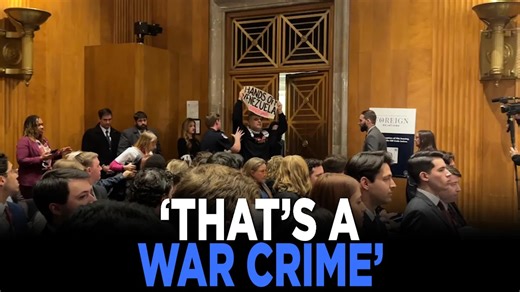 WATCH: Marco Rubio Senate Hearing Interrupted By Protestor | TRENDING