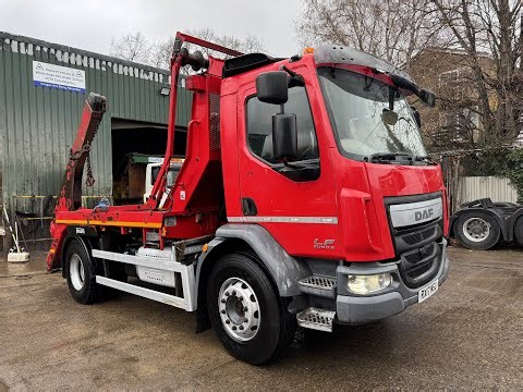 2017 DAF LF-220 Skip Loader