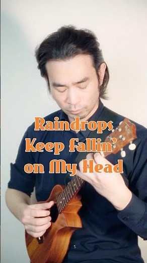 Raindrops Keep Fallin' on My Head / solo ukulele #ukulele #ukulele #ウクレレ