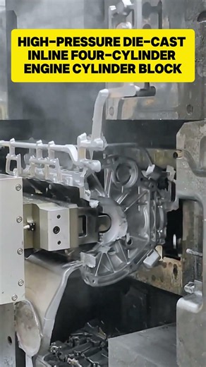 Automated HPDC: Eliminating Shrinkage Porosity in Inline Four-Cylinder Blocks