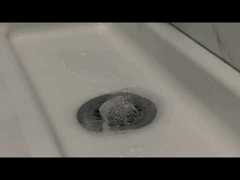 Relaxing Bathroom Ambience for Sleep | Gentle Water Flow and Drain Sounds