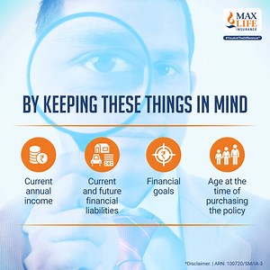 11K views · 58 reactions | At times, deciding the right amount of insurance cover gets confusing, but if these factors are penned down carefully, it isn’t as tedious as it seems. . . Disclaimer: https://bit.ly/2TYvQjJ ARN: 100720/SM/IA-3 | Axis Max Life Insurance | Facebook
