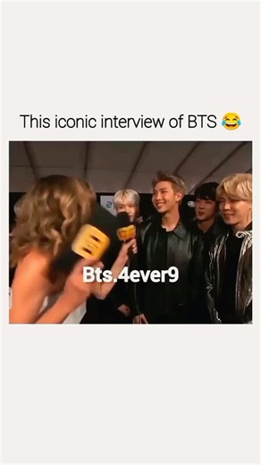 ✰𝔸𝕣𝕞𝕪💜𝔾𝕚𝕣𝕝✰ on Instagram: "This iconic interview of BTS..💕💝😉😘😅😅🤌💖💗💜✨"
