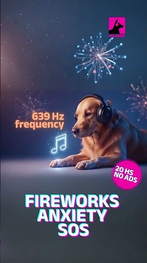 🎆 Fireworks Anxiety SOS for Dogs 🐶