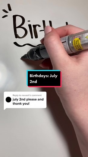 Creative Birthday Calligraphy Ideas for Nevaeh | ASMR Whiteboard Marker Writing