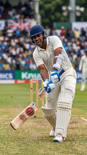 Why is a separate handle attached to a cricket bat #knowledge #cricket #facts