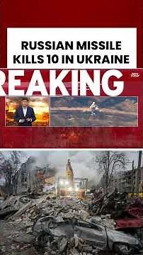 Ukraine War Update: Russia's Missile & Drone Attacks in Kharkiv