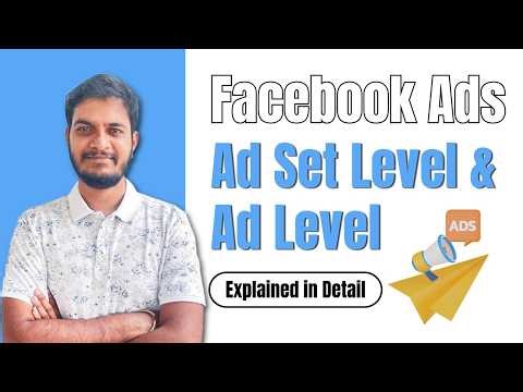What Is Ad Set Level & Ad Level in Facebook Ads? | SMM Course in Telugu | SDM Classes